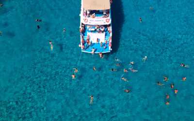 Rejs na Blue Lagoon z Pafos rejs poranny z transferem z adresu